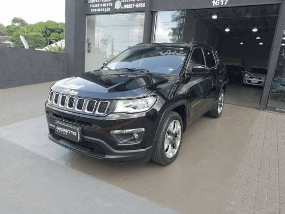 JEEP COMPASS 2.0 16V FLEX LONGITUDE AUTOMÁTICO JEEP COMPASS 2.0 16V FLEX LONGITUDE AUTOMÁTICO